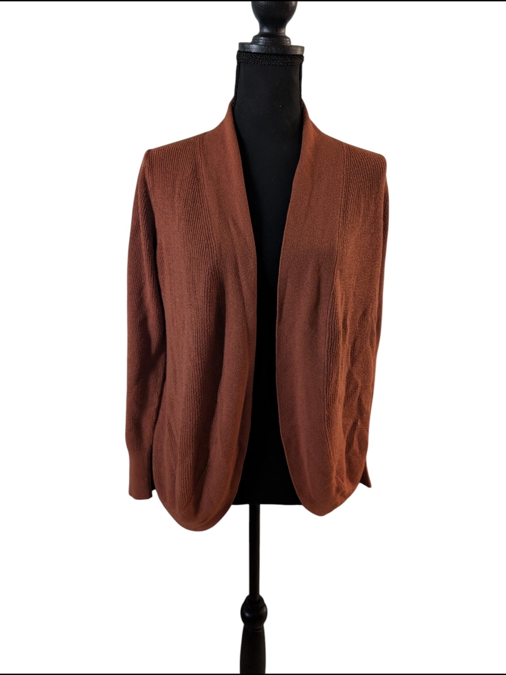5/$25 Burnt Orange Fall Knit Cardigan